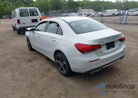 2019 Mercedes-Benz A 220 4Matic from USA, damaged, VIN WDD3G4FB8KW026456